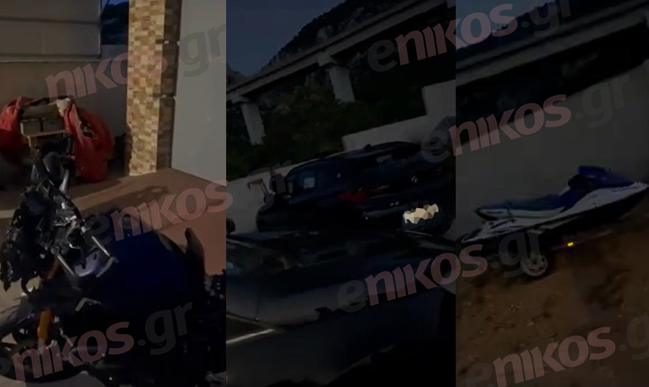 ΑΠΟΘΗΚΗ ΜΕ ΚΛΕΜΜΕΝΑ ΟΧΗΜΑΤΑ ΣΤΟΝ ΑΣΠΡΟΠΥΡΓΟ