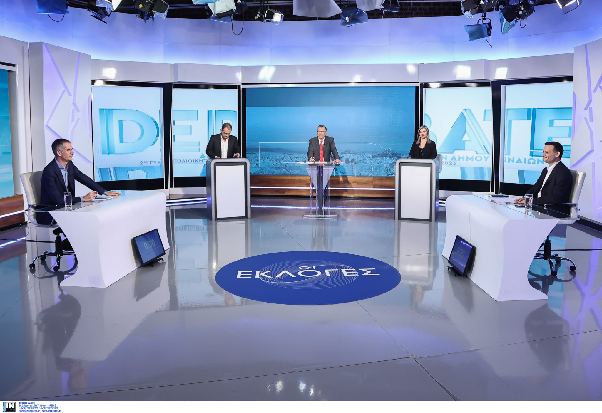 Κώστας Μπακογιάννης Χάρης Δούκας debate