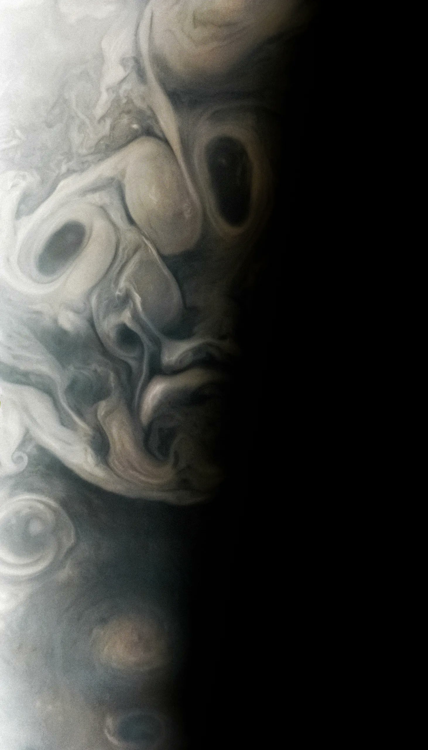 Jupiter's face