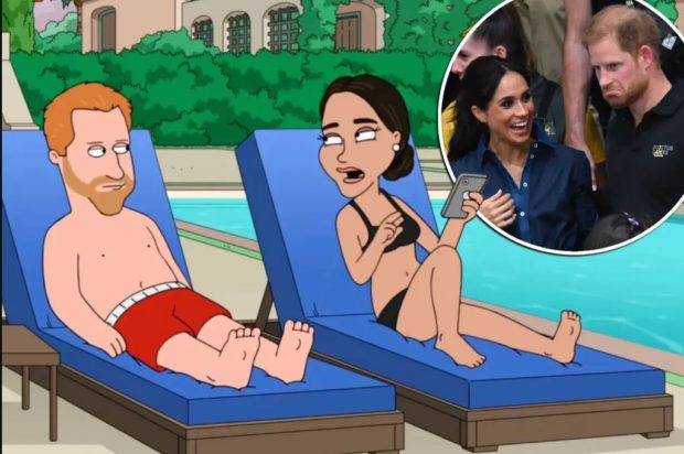 family guy Μέγκαν Μαρκλ πρίγκιπας Χάρι