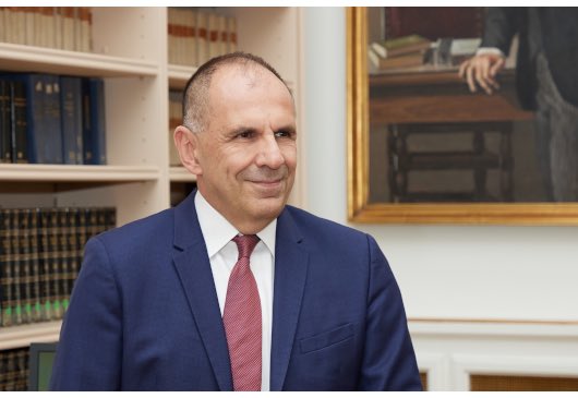 Γεραπετρίτης: Συναντήθηκε με τον πρέσβη του Ισραήλ