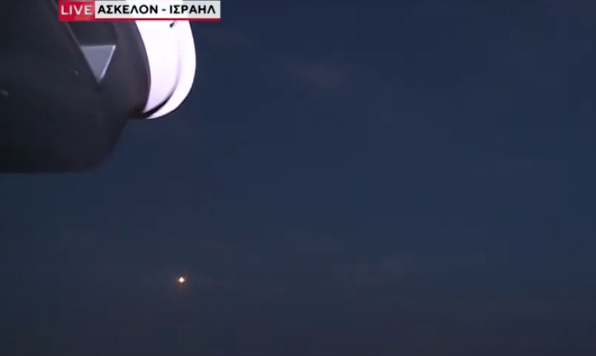 Πόλεμος στο Ισραήλ: Ο απεσταλμένος του ΑΝΤ1 καταγράφει την στιγμή της ανταλλαγής πυρών – Βίντεο