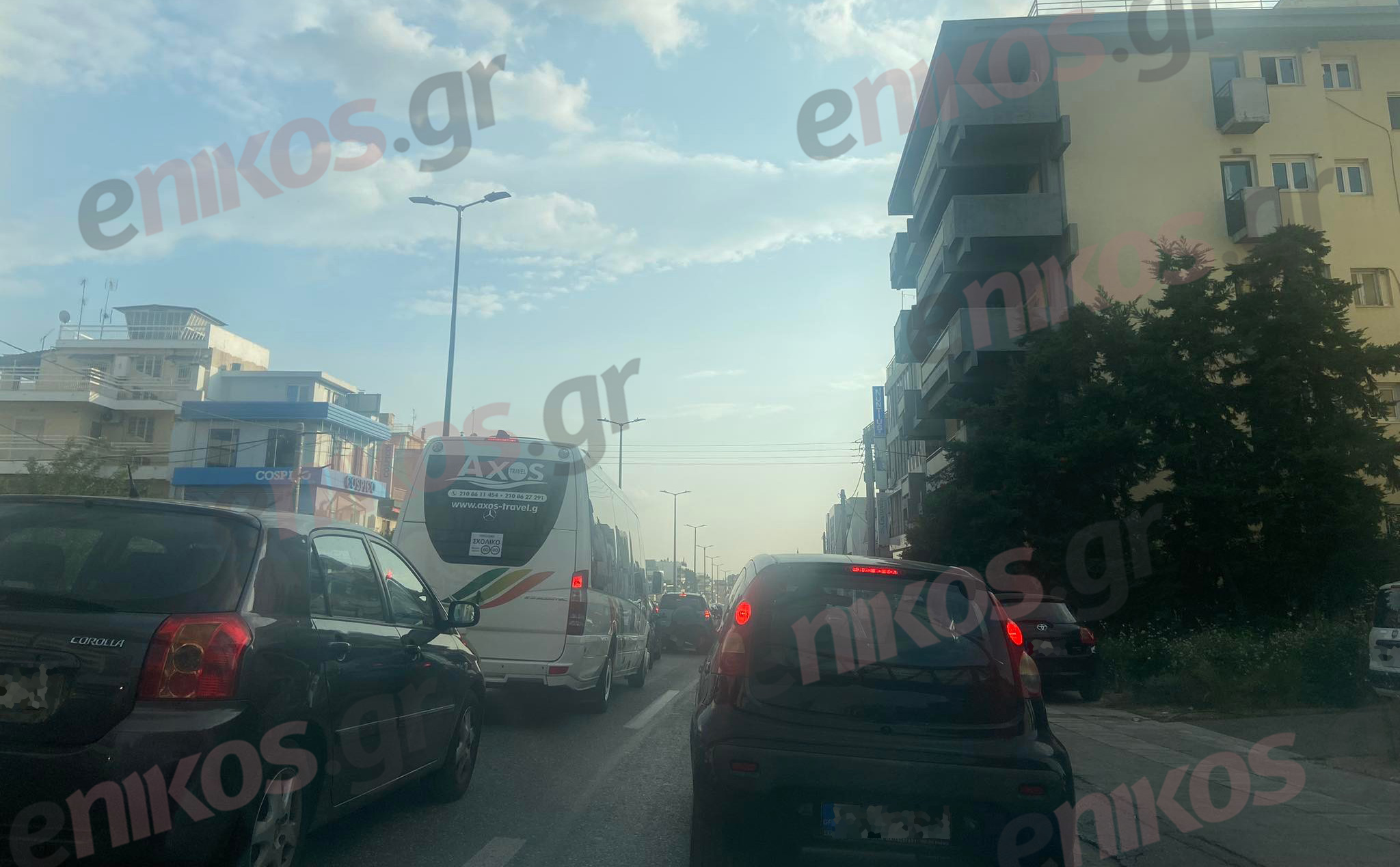 Κίνηση: «Χάος» στην Λεωφόρο Κηφισίας – Καθυστερήσεις και στην Αττική Οδό