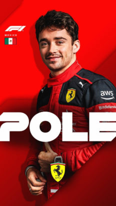 leclerc - pole - mexico
