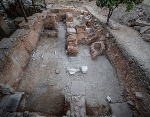 Μινωικό ανάκτορο Αρχανών στην Κρήτη - Φωτογραφία ΥΠΠΟ - Ανασκαφή