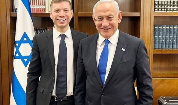 Ο Νετανιάχου με τον 32χρονο γιο του