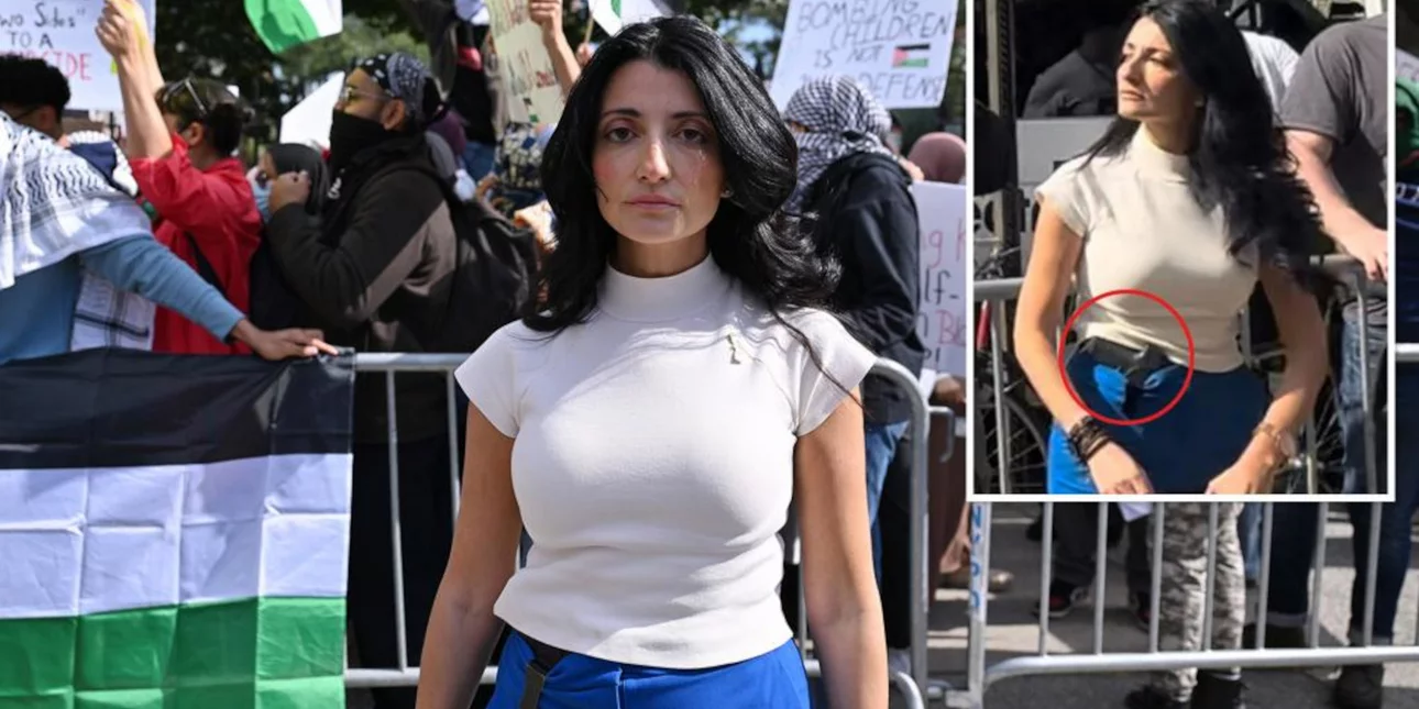 Nέα Υόρκη: Δημοτική σύμβουλος εμφανίστηκε σε διαδήλωση για την Παλαιστίνη με όπλο