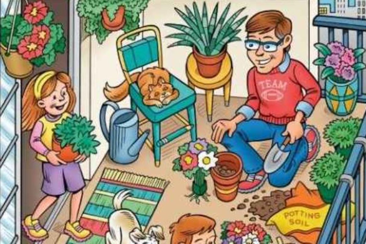 Οπτική ψευδαίσθηση: Μπορείτε να βρείτε το μολύβι σε 6 δευτερόλεπτα;