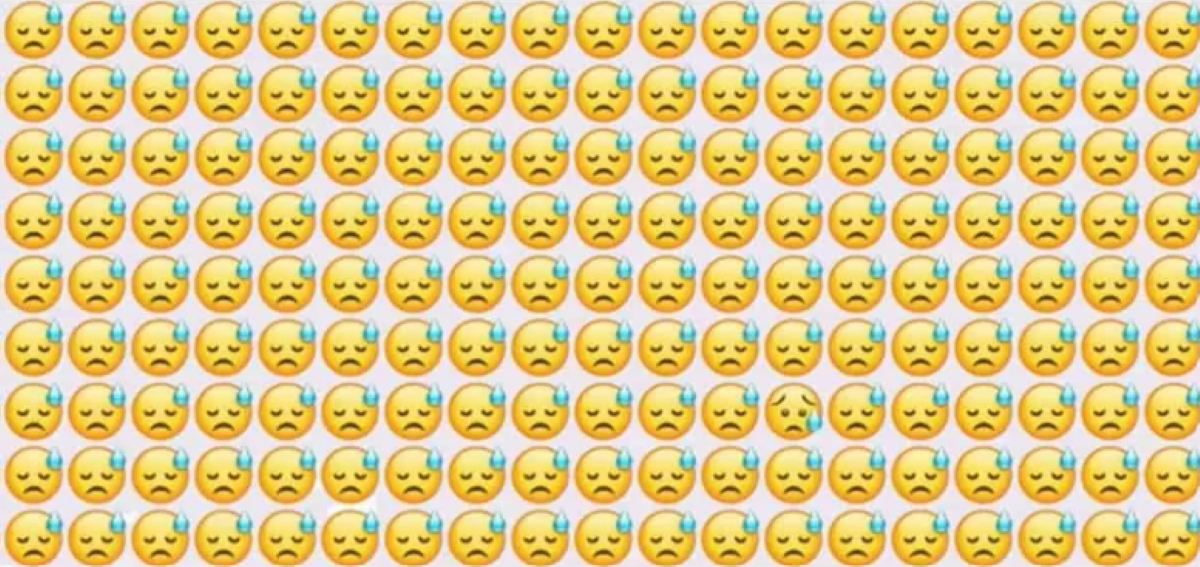 Οπτική ψευδαίσθηση: Μπορείτε να βρείτε το διαφορετικό emoji σε 4 δευτερόλεπτα;