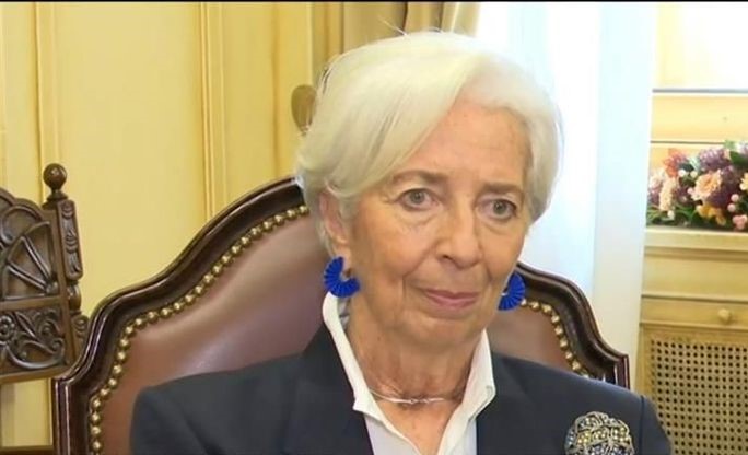 Λαγκάρντ στον ΑΝΤ1: Σκληρή δουλειά για να διατηρηθεί το επίπεδο εμπιστοσύνης απέναντι στην ελληνική οικονομία