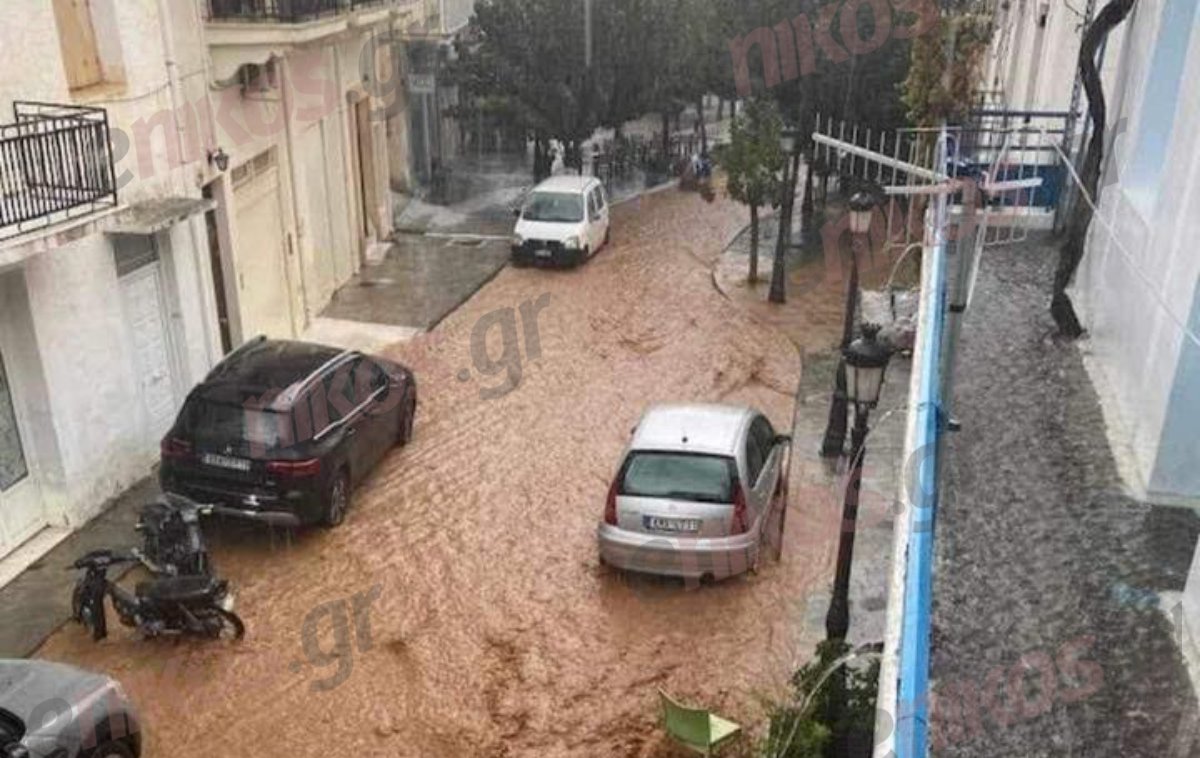 Πύλος: Ισχυρό μπουρίνι μετέτρεψε τους δρόμους σε ποτάμια – ΦΩΤΟ και ΒΙΝΤΕΟ