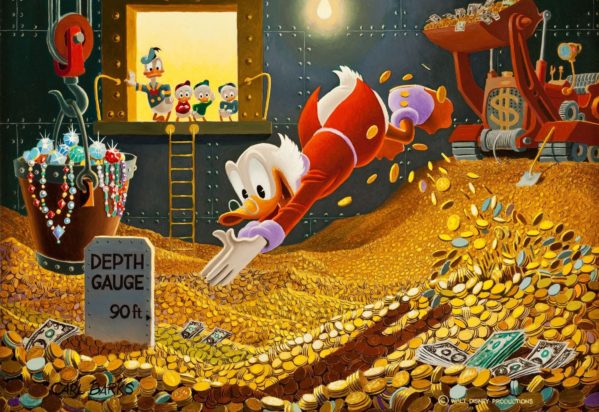 Scrooge McDuck Σκρουτζ Μακ Ντακ