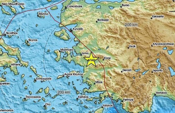 Σεισμός 4,2 βαθμών στην Τουρκία