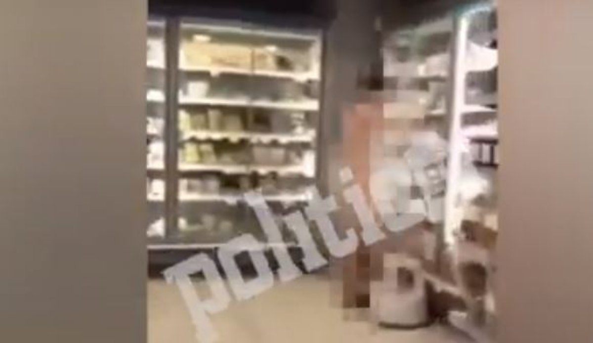 Άνδρας πήγε να ψωνίσει ολόγυμνος σε σούπερ μάρκετ – ΒΙΝΤΕΟ