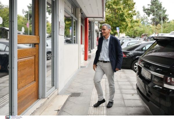 Συνάντηση Τσακαλώτου Κασσελάκη ΣΥΡΙΖΑ