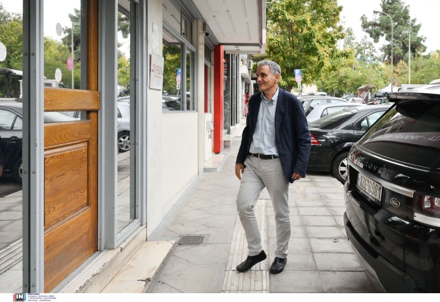 Συνάντηση Τσακαλώτου Κασσελάκη ΣΥΡΙΖΑ