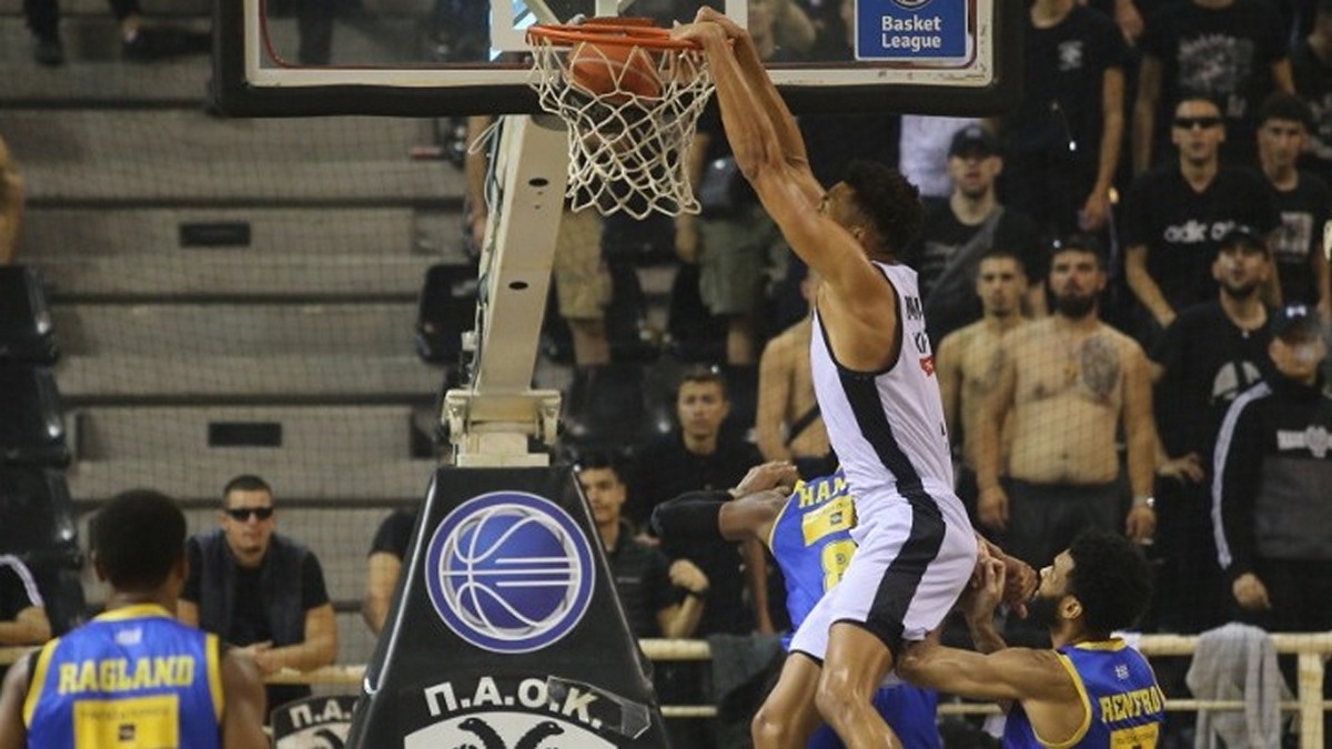 ΠΑΟΚ – Περιστέρι 69-64: Με άμυνα… γρανίτη οι «ασπρόμαυροι» έκαναν το 2/2