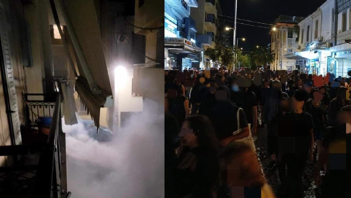 Κρήτη: Νέα ένταση στο Ηράκλειο – Πετροπόλεμος και χημικά στο κέντρο της πόλης – ΦΩΤΟ