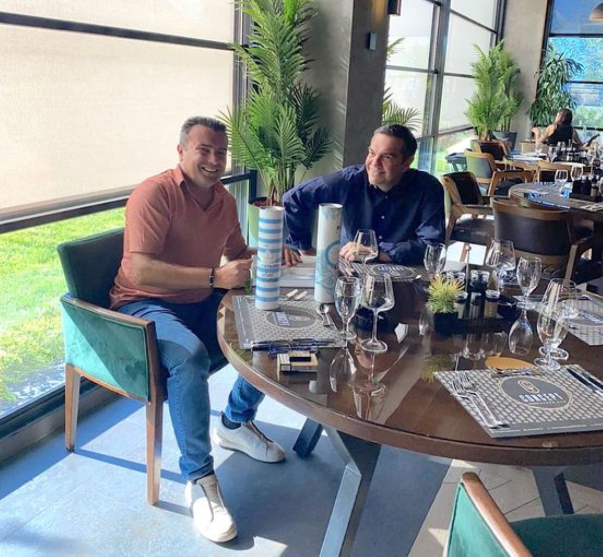 Ζόραν Ζάεφ Αλέξης Τσίπρας