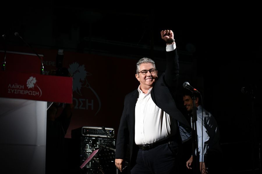 Κουτσούμπας από Καισαριανή: «Την Κυριακή να πάθει η κυβέρνηση το πρώτο μεγάλο στραπάτσο!»