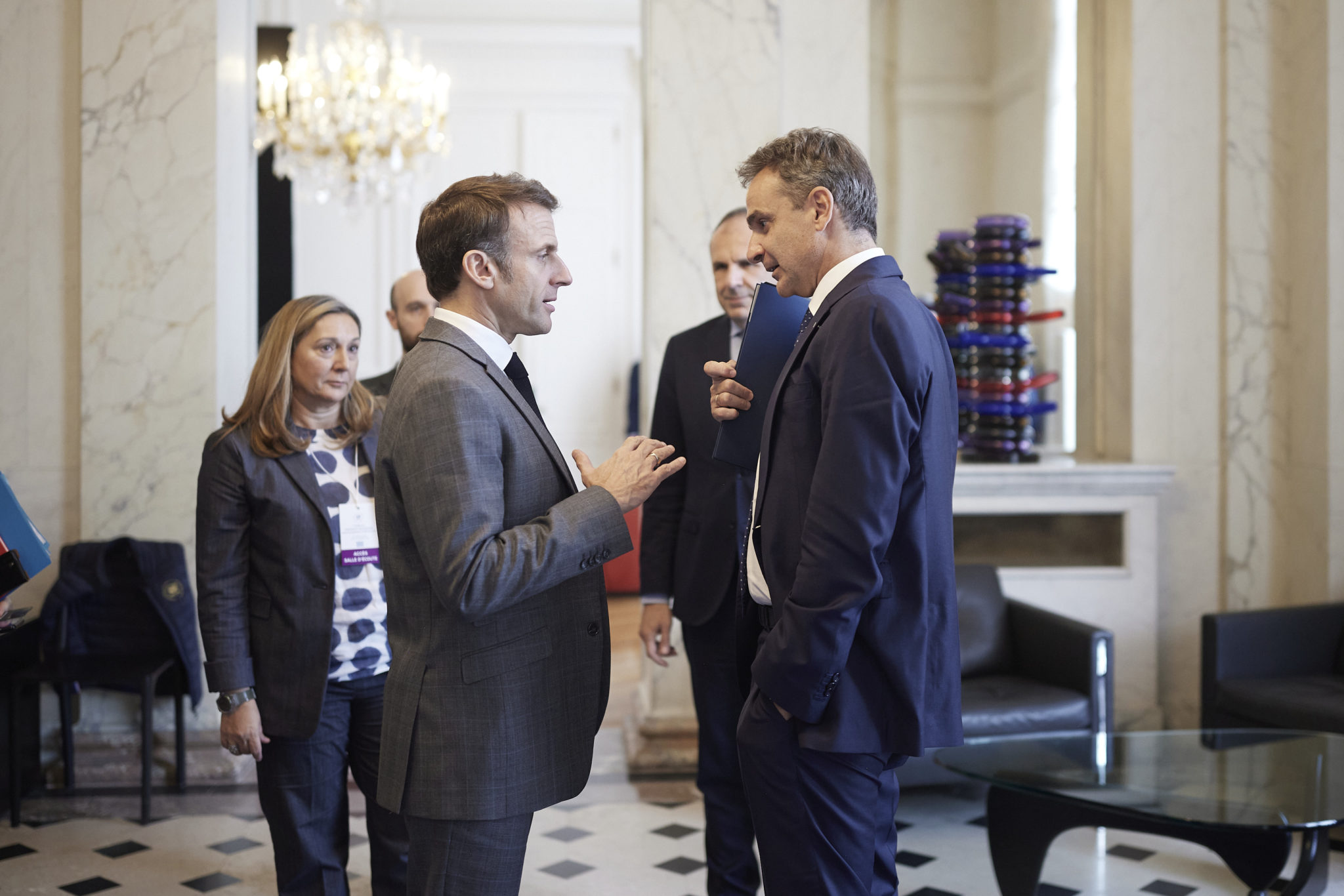 Μητσοτάκης - Μακρόν