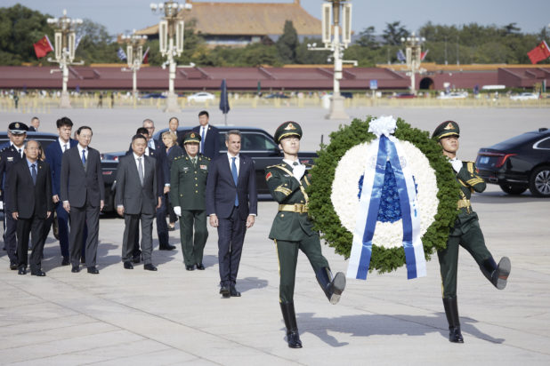 Στην Κίνα ο Κυριάκος Μητσοτάκης