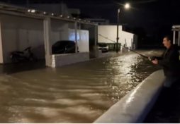 Κακοκαιρία στην Μύκονο