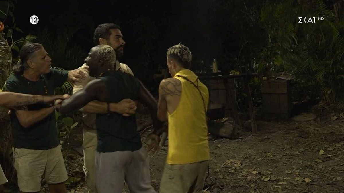 Χαμός στο I’m a Celebrity…Get me out of here: Ογκουνσότο-Βαμβακούλας πιάστηκαν στα χέρια – «Ούτε η μάνα σου δεν σε ξέρει»