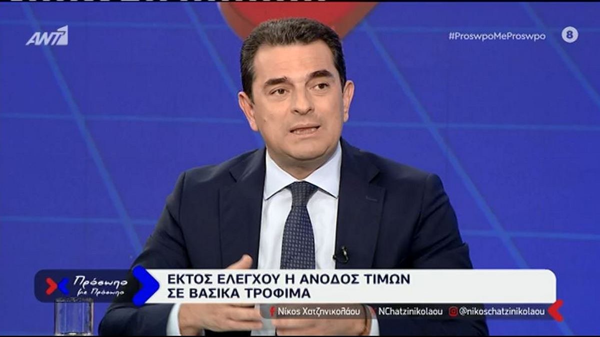 Κόντρα για την ακρίβεια – Σκρέκας: Ο πέλεκυς θα πέσει βαρύς – Παπαδόπουλος: Τα πρόστιμα είναι τσιπς