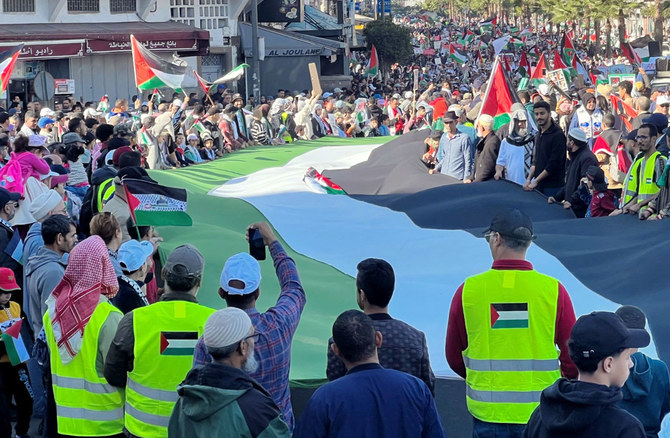 Μαρόκο: Δεκάδες χιλιάδες πολίτες διαδηλώνουν στην Καζαμπλάνκα υπέρ των Παλαιστινίων – ΒΙΝΤΕΟ