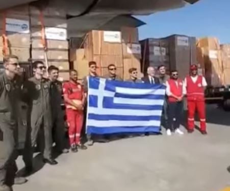Προσγειώθηκε στην Αίγυπτο το ελληνικό C-130 με την ανθρωπιστική βοήθεια για την Γάζα – ΒΙΝΤΕΟ