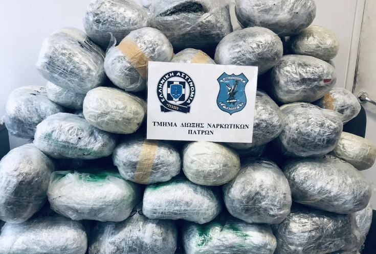 Πάτρα: Συνελήφθη 50χρονος με περισσότερα από 70 κιλά κάνναβης στο αυτοκίνητο