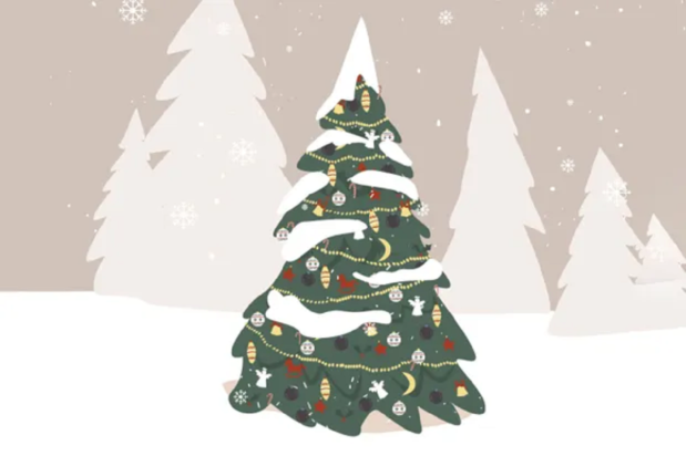 Οπτική ψευδαίσθηση: Παίρνεις άριστα 10 αν βρεις τα 8 ζαχαρωτά στο χριστουγεννιάτικο δέντρο σε 10 δευτερόλεπτα