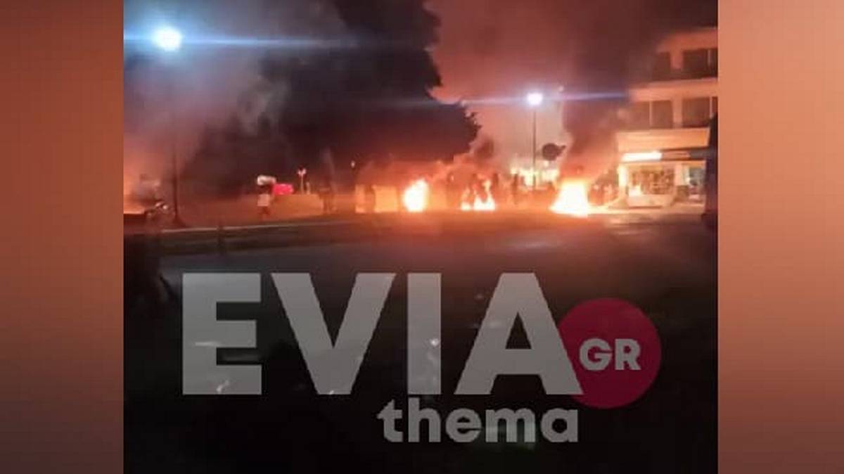 Χαλκίδα: Ρομά καίνε ό,τι βρουν μπροστά τους – ΒΙΝΤΕΟ ντοκουμέντο