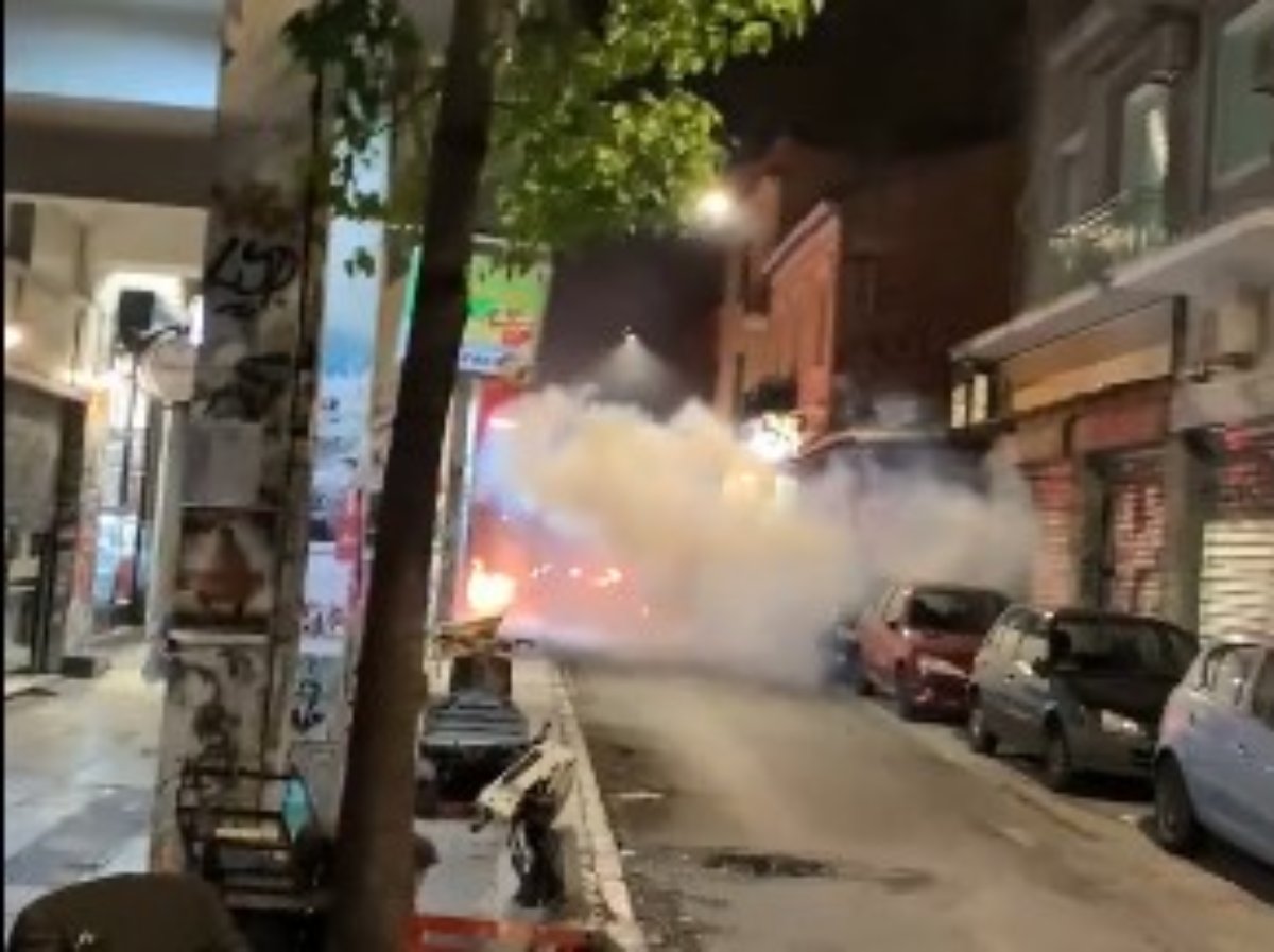 Ένταση τα ξημερώματα στα Εξάρχεια – Επιθέσεις με μολότοφ κατά αστυνομικών – ΒΙΝΤΕΟ