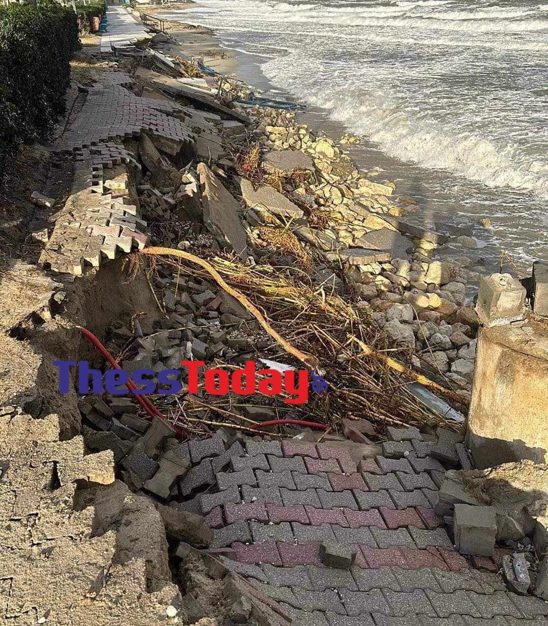 Κακοκαιρία Bettina Πολύχρονο Χαλκιδικής