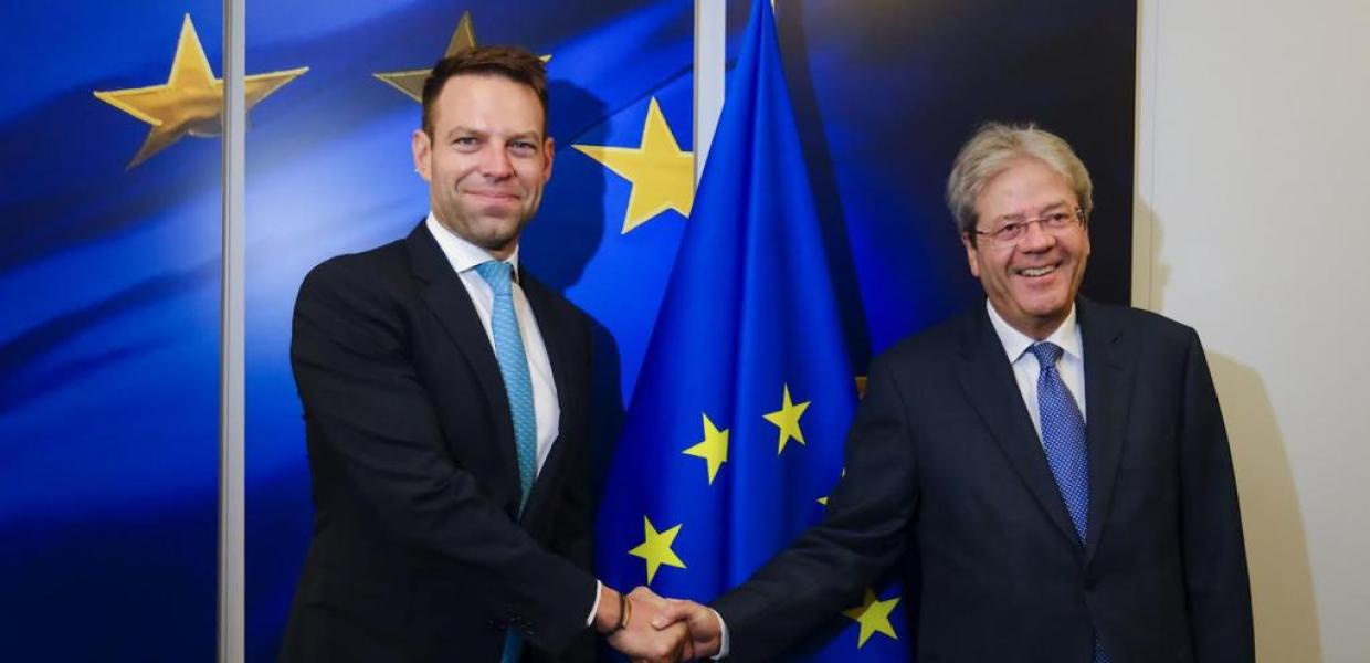 Συνάντηση Κασσελάκη – Τζεντιλόνι: «Ο ΣΥΡΙΖΑ στηρίζει την αναθεώρηση του Συμφώνου Σταθερότητας»