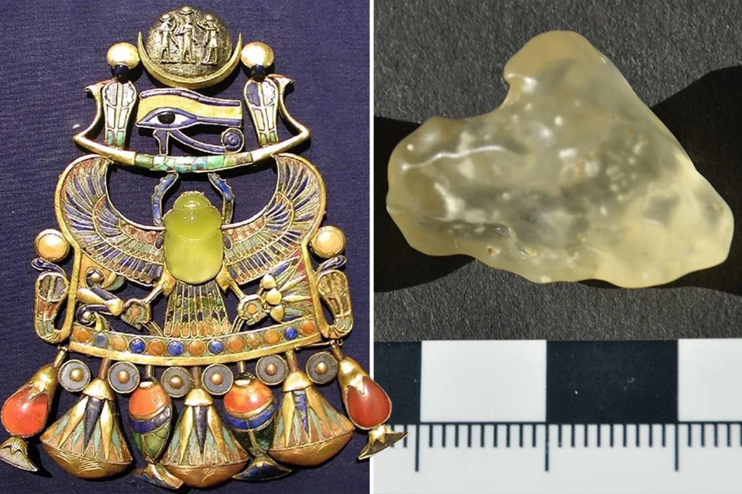 Το μυστηριώδες κίτρινο γυαλί που ανακαλύφθηκε στην Σαχάρα έχει «εξωγήινη προέλευση» και συνδέεται με τον Τουταγχαμών