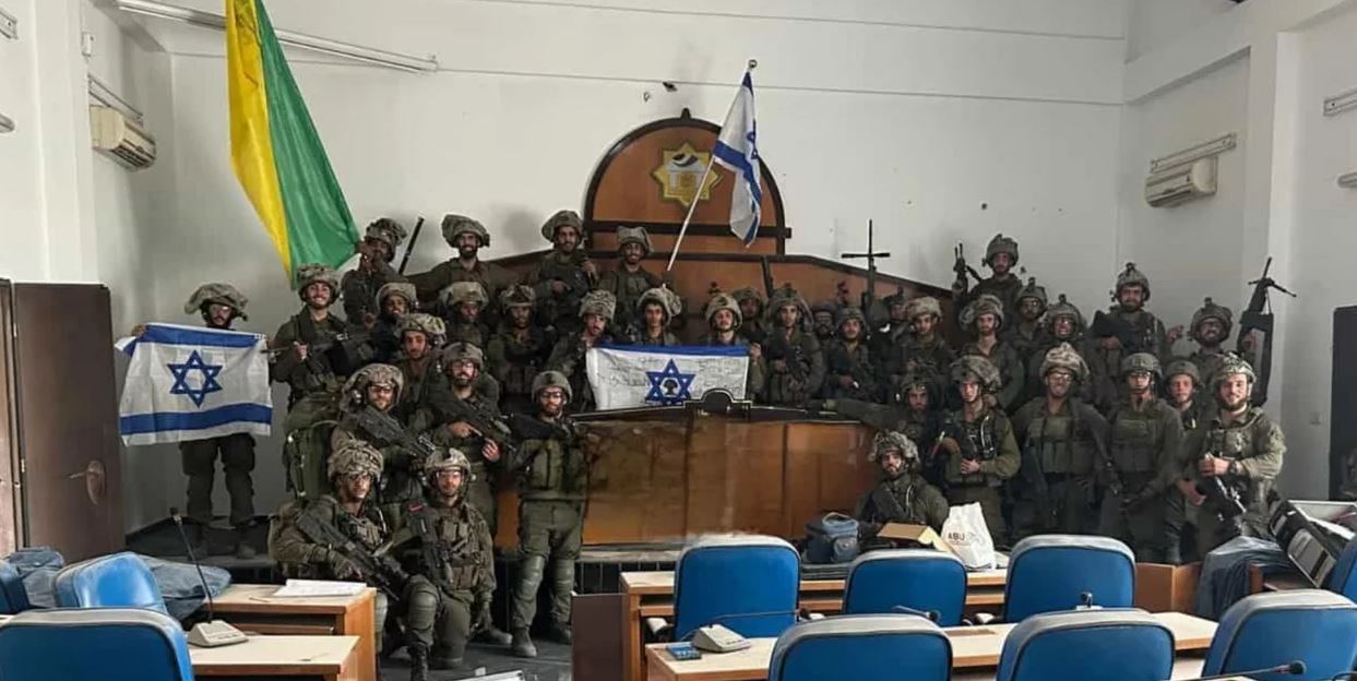 Ο στρατός του Ισραήλ μπήκε στο κοινοβούλιο της Γάζας