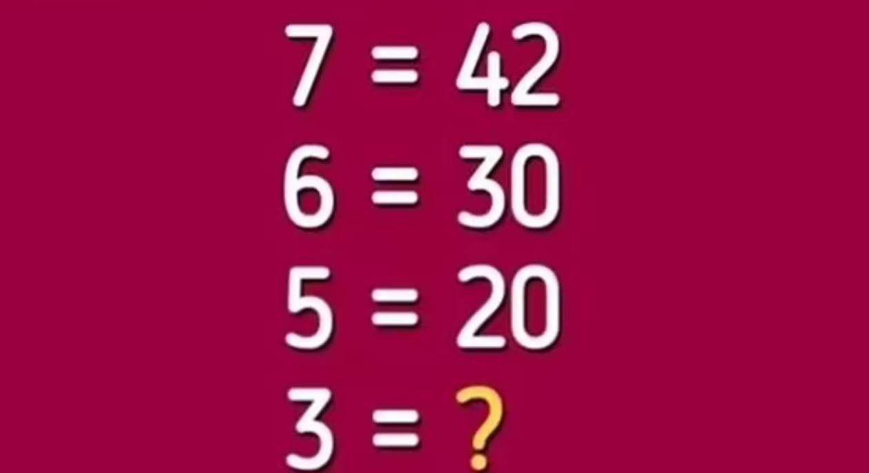 Ξέρεις ποιος θα πρέπει να είναι ο επόμενος αριθμός; Δύσκολο κουίζ μαθηματικών θα δοκιμάσει το IQ σου