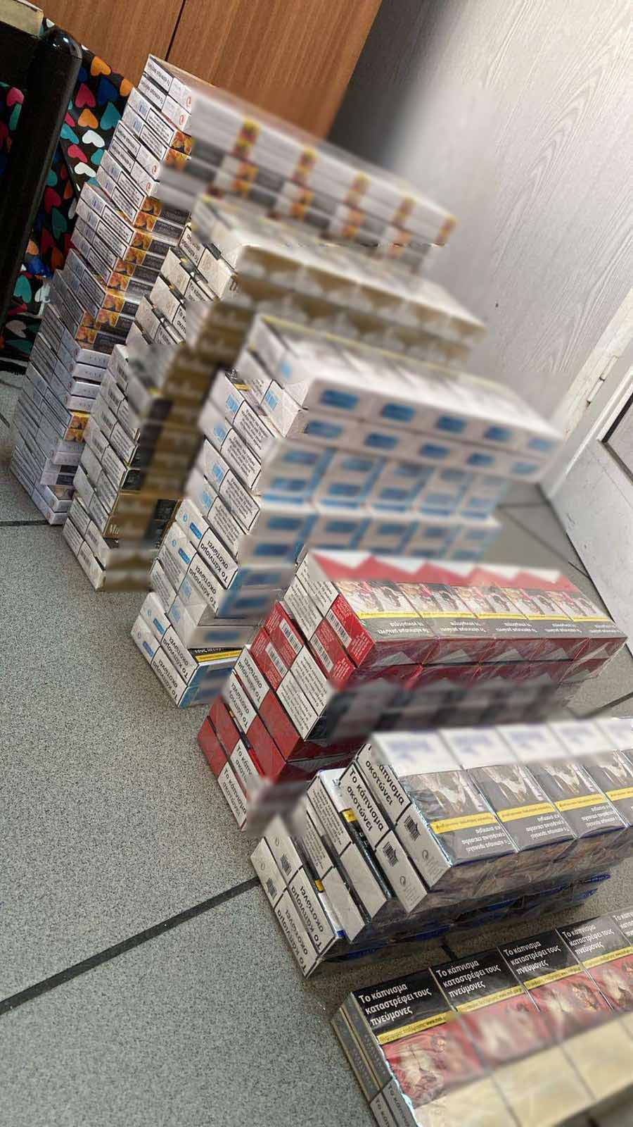 λαθραία τσιγάρα Κερατσίνι