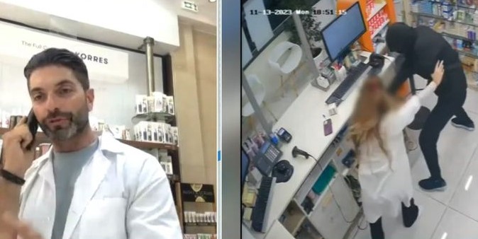 Σπύρος Μαρτίκας: Καρέ καρέ η ληστεία στο φαρμακείο του στο Κερατσίνι – «Όταν είδα το βίντεο τρόμαξα»