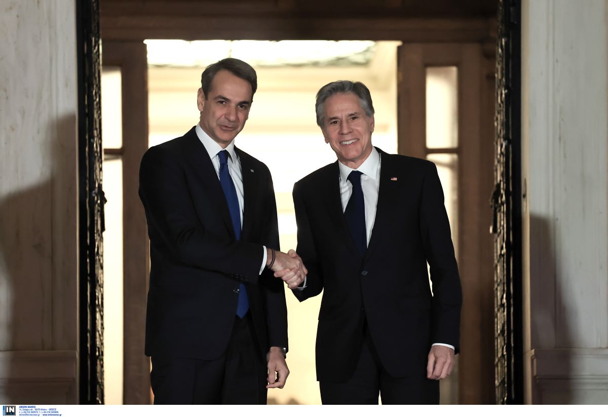 Μητσοτάκης Μπλίνκεν