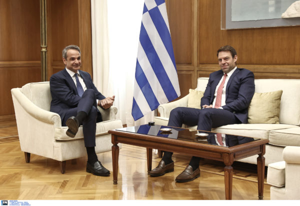 Κυριάκος Μητσοτάκης Στέφανος Κασσελάκης