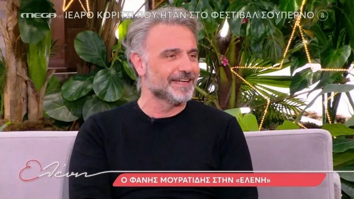 Φάνης Μουρατίδης: «Κάγκελο» η Ελένη Μενεγάκη με την αποκάλυψή του για τα κάλαντα – «Ήμουν επιχειρηματίας»