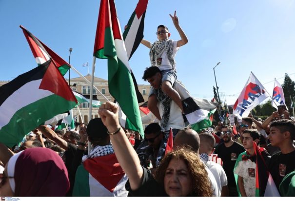 ΠΑΜΕ συλλαλητήριο Παλαιστίνη