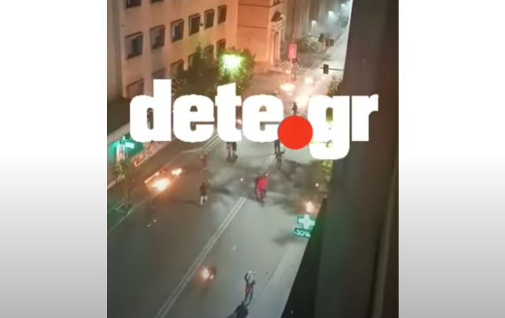 Πάτρα: Επεισόδια μετά την πορεία για το Πολυτεχνείο – Μολότοφ, κυνηγητό και συλλήψεις