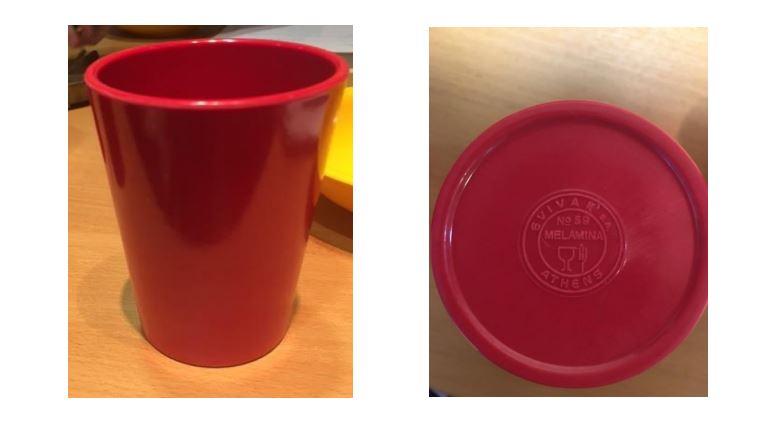 Ο ΕΦΕΤ ανακαλεί ποτήρι μελαμίνης