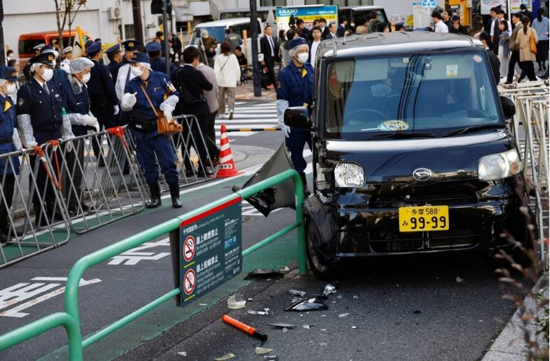 Τόκιο: Συνελήφθη ακροδεξιός που έπεσε με το όχημά του πάνω σε μπάρα κοντά στην πρεσβεία του Ισραήλ