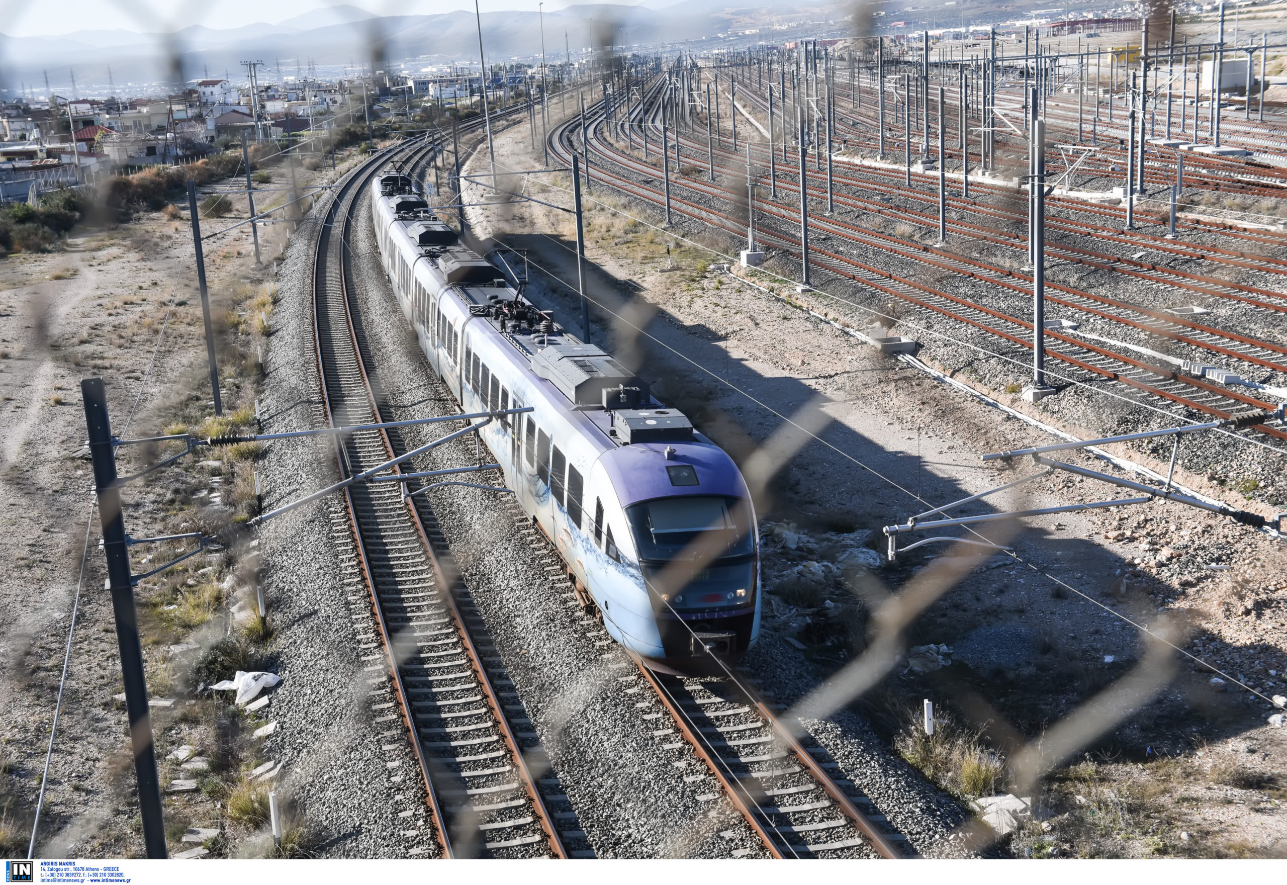 Κακοκαιρία-Hellenic Train: Διακοπή της κυκλοφορίας στο τμήμα Θεσσαλονίκης – Λιτοχωρίου